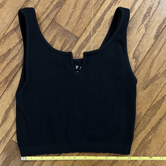 Aeropostale Seamless Notch-neck Cropped Tank - size XS - Picture 4 of 5